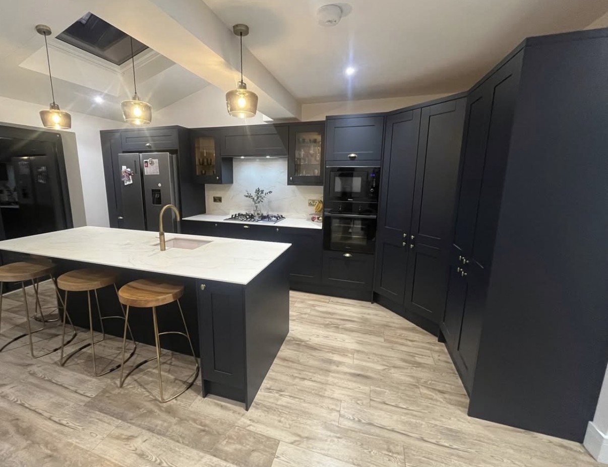 Shaker-style kitchens with a premium finish.